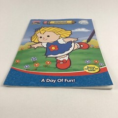 Fisher Price Little People Dot To Dot Coloring Activity Book A Day Of Fun 2010