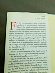 OPRAH Winfrey biography by Kitty Kelley 524 pages hardcover unread 1st ed HCDJ