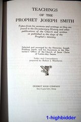NEW! 2006 Teachings of the Prophet Joseph Smith Faux Leather Bound LDS Mormon
