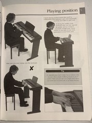 Absolute Beginners Keyboard Book w/ SEALED DVD 2002 Amsco