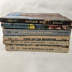 Vtg Scholastic TAB Books 1960s Softcover Mystery Horses Animal Dog Lot