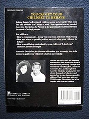 Lee Canter’s Assertive Discipline for Parents [Jan 01, 1988] Canter, Lee