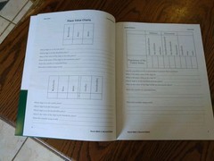 (1) Saxon Math 4 Student Notebook Larson 76 pages