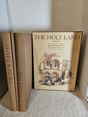 Egypt, Nubia & The Holy Land: Boxed Set-3 Vol, David Roberts – Hardcover ~ NEW