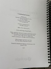 📚 Constitutional Literacy Workbook Apologia Homeshcool