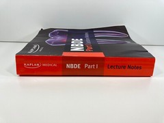 NBDE Part I Lecture Notes Kaplan Medical Test Prep Poor Condition See Photos