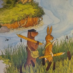 RARE The Country Life of J.B. Rabbit Doris Susan Smith Hardcover 1983 Children