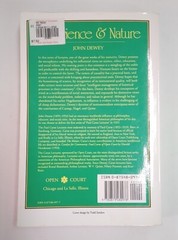 Experience and Nature by John Dewey, 2nd Ed. 1994. TPB. Very Good Cond.