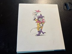 RARE SIGNED! w/drawing! The Princess and the Pea by Janet Stevens