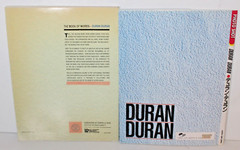 2 – Vintage 1984 Duran Duran Book lot OF WORDS & PHOTO SHOT w DJ Japan LP LYRICS