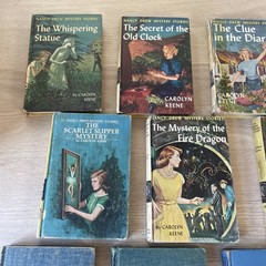 VTG Lot of 11 Nancy Drew Mystery Matte Cover HC Books Carolyn Keene 1930s-1960s