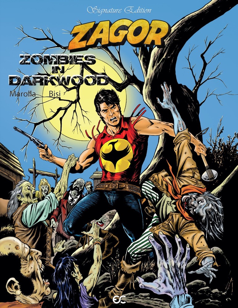 Zagor: Zombies in Darkwood (2025 Hardcover), Marolla, Bisi