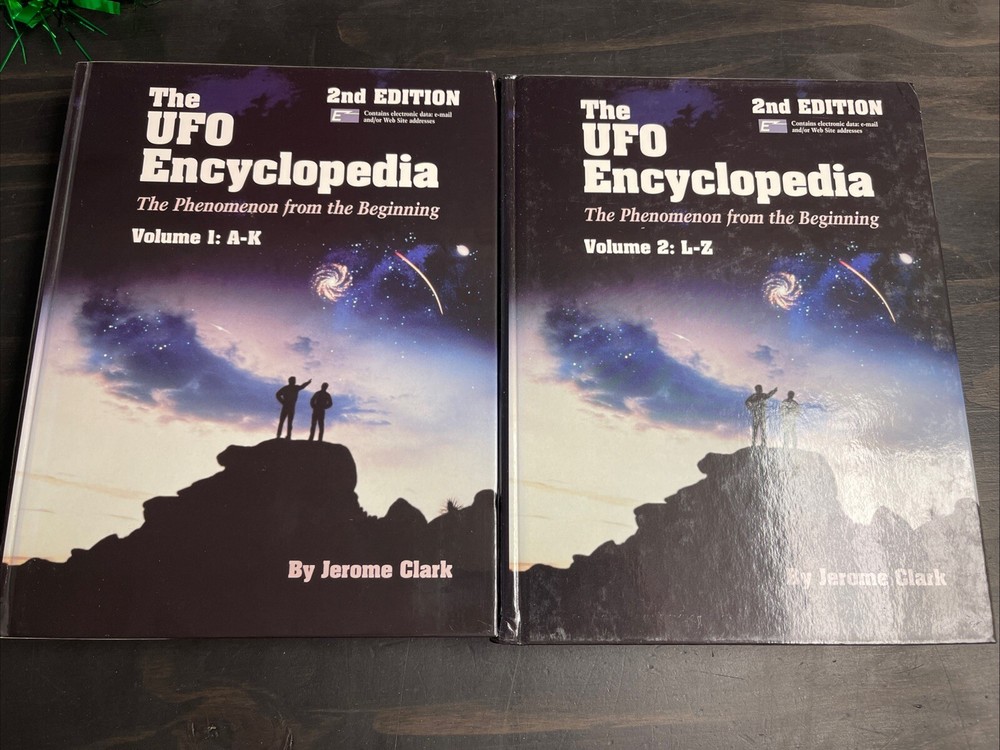 UFO Encyclopedia : The Phenomenon from the Beginning; 2 volume set; Hardcover