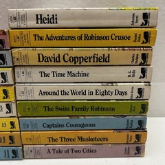 Lot of 17 Moby Books Illustrated Classic Editions Vintage Mini Paperback Books