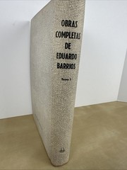 Obras Completas de Eduardo Barrios 2 Volumes Hardcover – VG