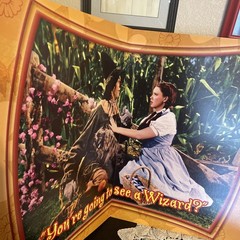 Huge 23”x16” The WIZARD OF OZ By L. Frank Baum Oversized Picture Book VG 2000 ✨