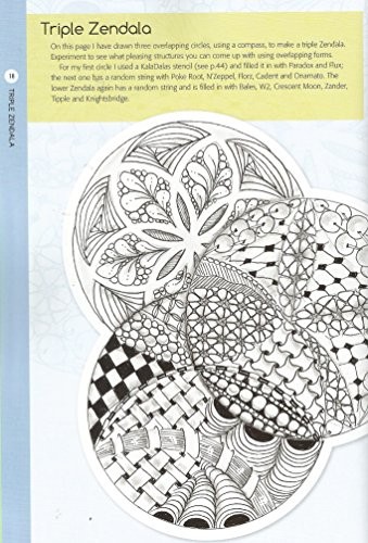 Mandala Zentangle, Jane Marbaix