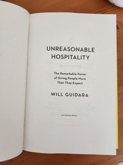 Unreasonable Hospitality (Hardcover) Remarkable Power of Giving People More