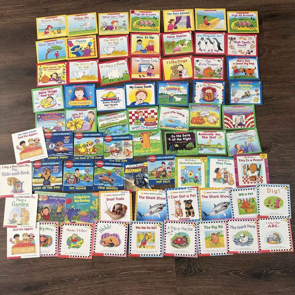 69 Leveled Early Readers Scholastic Step Into Reading I Can Read Paw Patrol