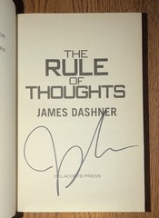 James Dashner Mortality Doctrine set Signed Hardcover 1st ed. 1st print.