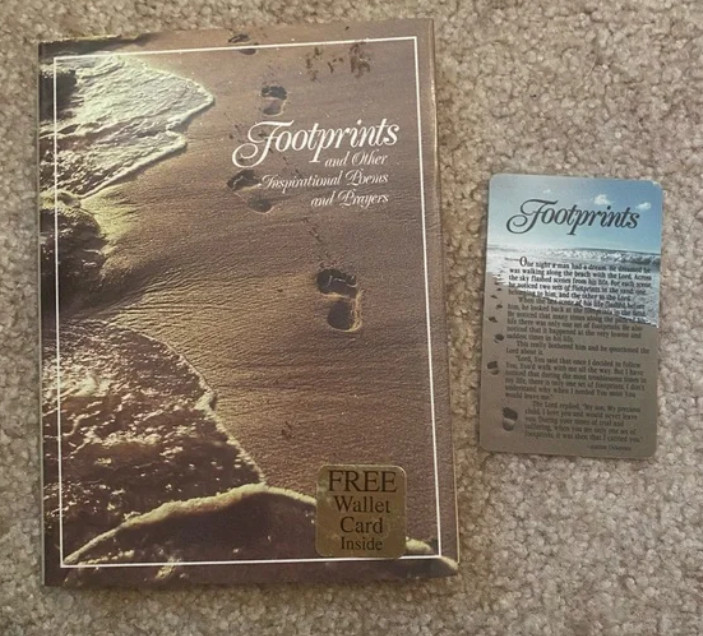 Footprints and Other Inspirational Poems and Prayers Book