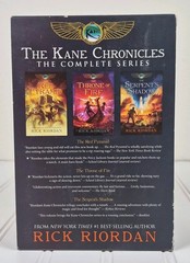 The Kane Chronicles Box Set Complete Series 1-3 Rick Riordan YA Paperback