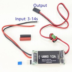 CHICHIYANG 10A UBEC High Voltage Regulator 3-14S Lipo 6V 7.4V 8.4V RC BEC Module