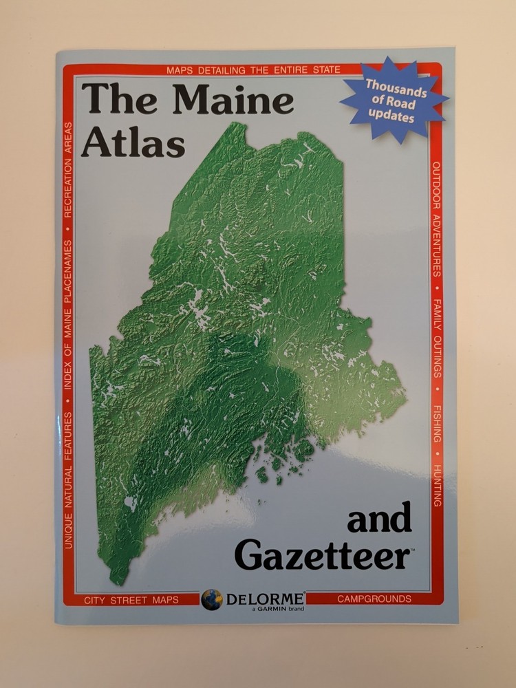 Delorme Atlas & Gazetteer: Maine (Paperback or Softback)