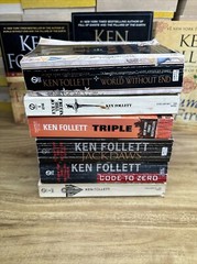 Lot of 11 Ken Follet Hardcover Paperback Books Mixed Winter World Fall Of Giants