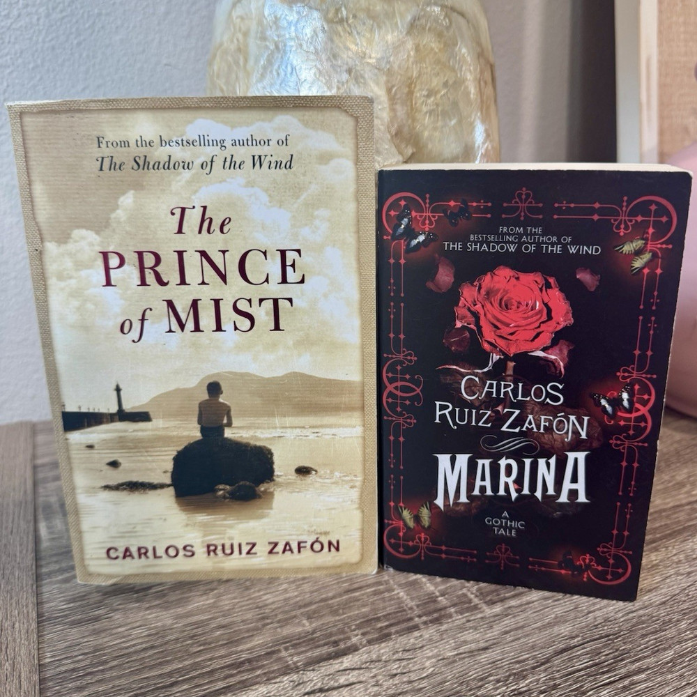 Marina & The Prince of Mist English Carlos Ruiz Zafon Gothic Mystery Book Lot