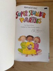 American Girl Library Super Slumber Parties 1997 Paperback Brooks Whitney