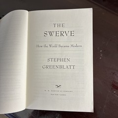 The Swerve by Stephen Greenblatt, NEW Trade Paperback, FREE SHIP