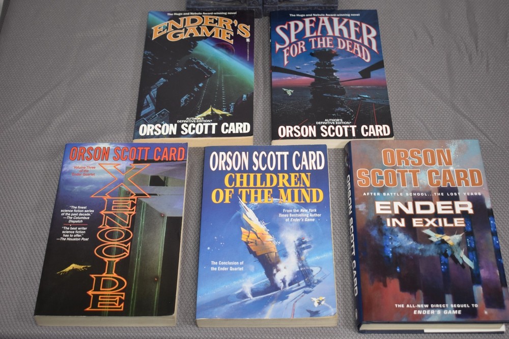 Ender Quintet series/set Orson Scott Card (4 tpb, 1 HC,1st Edition/Varied Print)