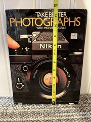 Vintage 1979 Book Take Better Photographs Nikon Hardcover By Michael Busselle