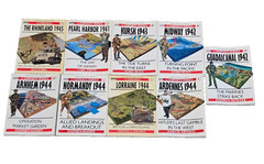 Osprey Military CAMPAIGN SERIES 9 Book Lot