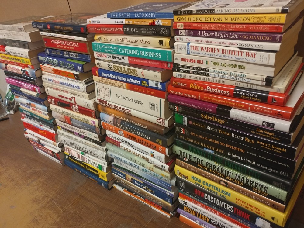 Lot of 10 Business Leadership Management Economic Investment Marketing Book MIX