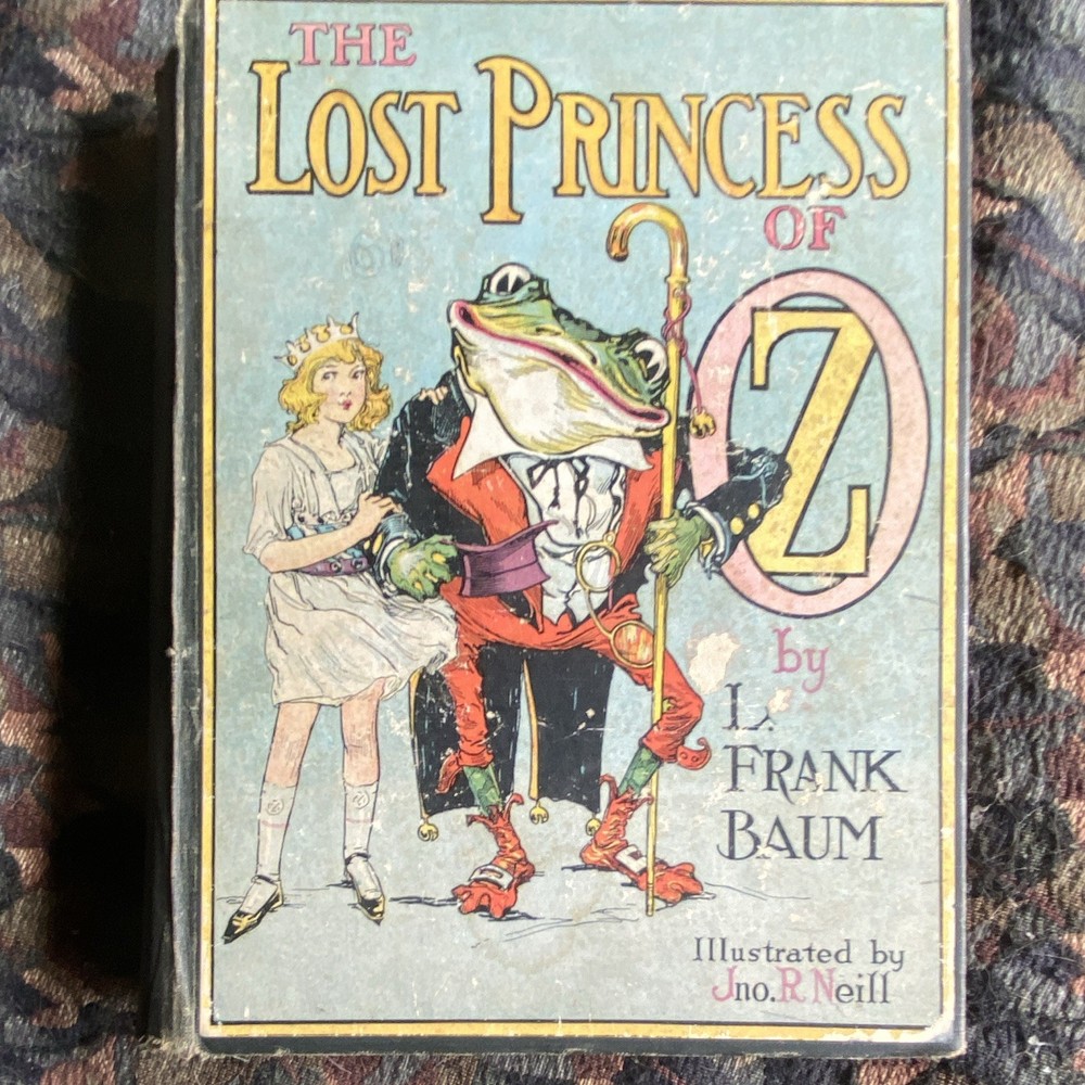 L. Frank Baum The Lost Princess of Oz Oz Series HC Illus Neill Reilly & Lee 1917