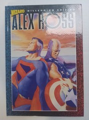 Wizard Alex Ross Wizard Millennium Edition (1999) Hardcover Book & Open Space #0