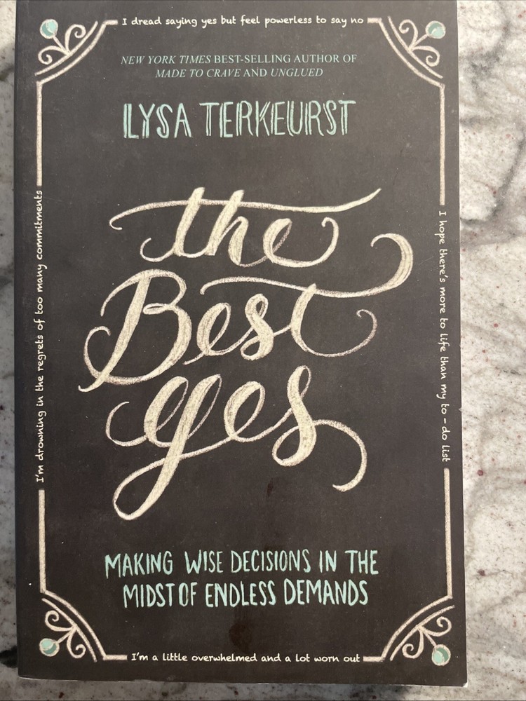 The Best Yes by Lysa TerKeurst (2014, Trade Paperback)
