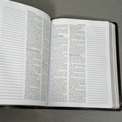Like NEW KJV Journaling Bible Bonded Leather Edition Barbour Headings Summaries