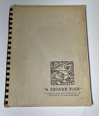 RARE Dennis Cunningham A SQUARE FISH Catalog of Prints 1981-1983 Oregon Artist