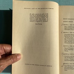 History of Chinese Philosophy, First Printing 1948 by Fung, Yu-lan