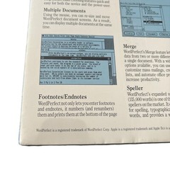 WordPerfect For The Apple IIGS On 3.5 in Floppy Disk ​NEW & SEALED Version 2.1