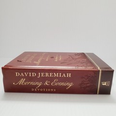 David Jeremiah Morning & Evening Devotions Christian Gift Hardcover Book Nelson