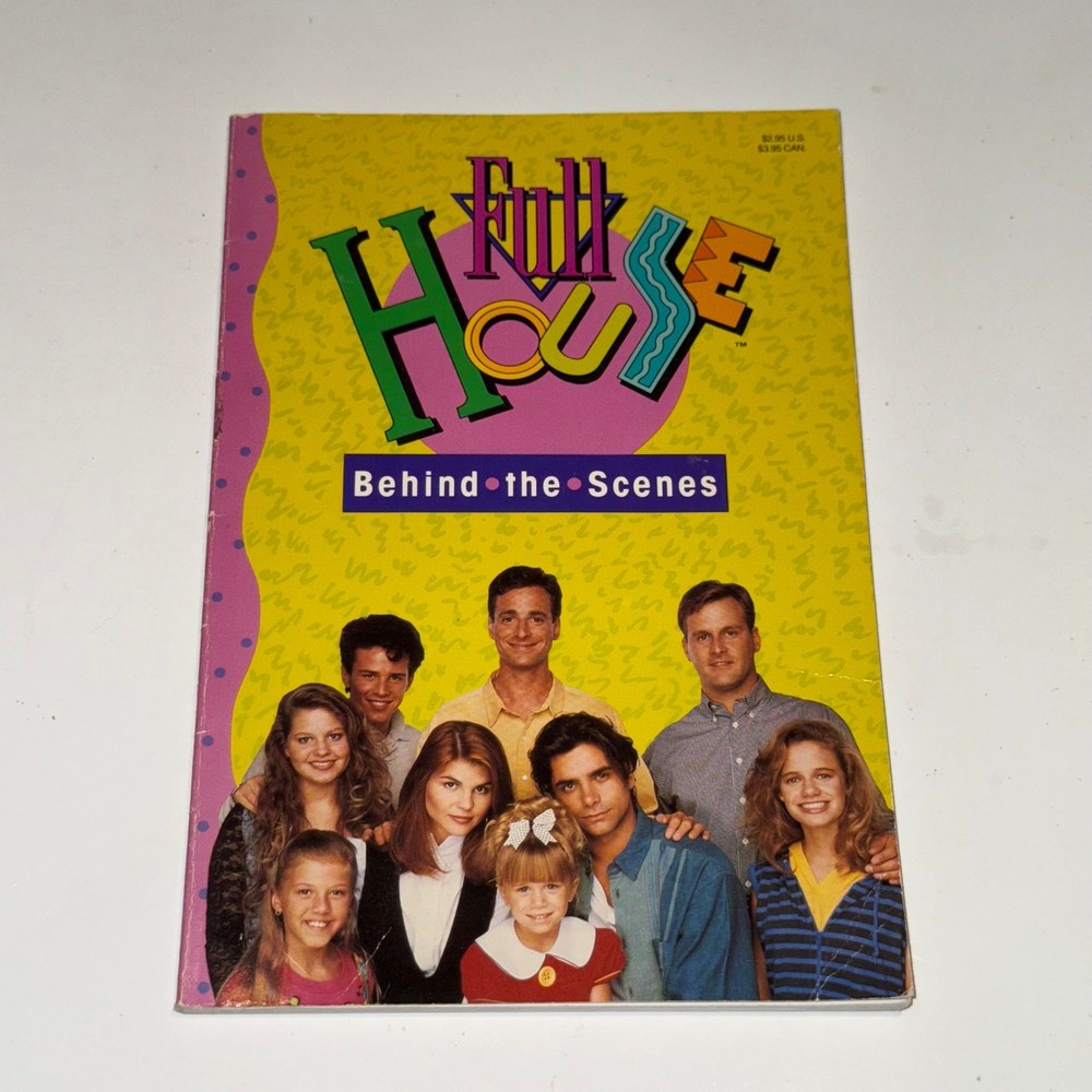 Full House Behind the Scenes 1993 First Print TV Show History Book