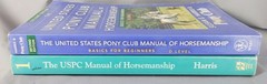 US Pony Club Manual of Horsemanship D Level Lot Susan E Harris Beginner Riding B