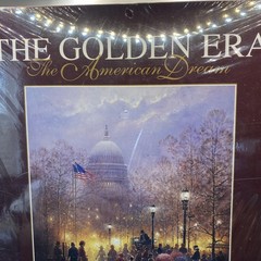 Vintage 1992 The Golden Era American Dream G Harvey Grey House Maroon HC DJ Art
