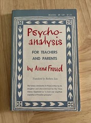 Psycho-analysis For Teachers And Parents By Anna Freud 1960 Beacon Press