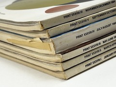 Print Magazine 1984 Complete Year Set Vol XXXVIII 6 Issues Regional Design