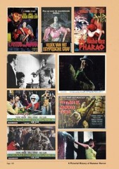 A History Of Hammer Horror – 456 page Softcover / Movies made by hammer Studios